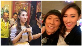 豬哥亮,謝金晶（合成圖／翻攝自謝金晶臉書）