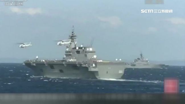 亞太海軍較勁？中美日5航母圍台
