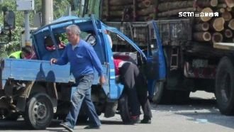 恍神還是飄移？翁開車自撞聯結車送命