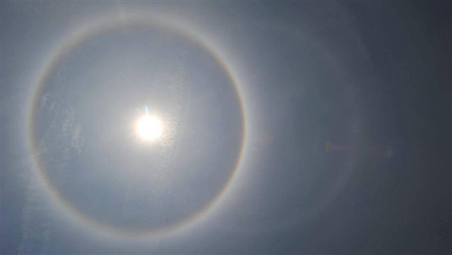 罕見「幻日環」！鄭明典：台灣唯一