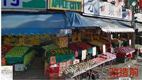 民眾投訴商家佔用人行道。