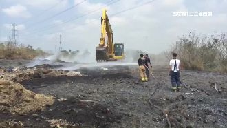 台南垃圾燒14小時　高雄聞臭才發現