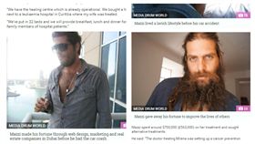 敘利亞富豪杜馬托（Mazzi Dumato）車禍後覺醒捐財產做公益／翻攝自英國太陽報