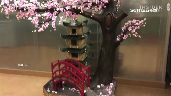 櫻花飄可可香！巧克力師傅造日式庭園