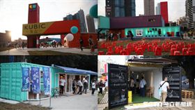 高雄旅遊,貨櫃市集,集盒KUBIC。（圖／記者簡佑庭攝）