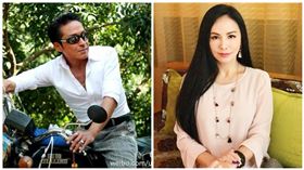 馬景濤,田麗（合成圖／翻攝自馬景濤、田麗微博）