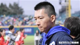 富邦悍將領隊蔡承儒（資料圖／記者林敬旻攝）