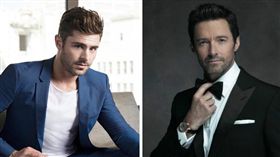 休傑克曼,Hugh Jackman,柴克艾弗隆,Zac Efron
（合成圖／翻攝自臉書）