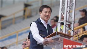 小巨蛋台北世大運反恐演練，台北市副市長陳景峻 圖／記者林敬旻攝