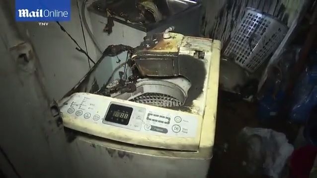 知名家電再傳起火！洗衣機險炸傷2童