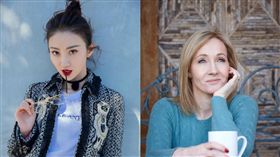 圖／翻攝自JK Rowling臉書、景甜微博