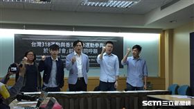 陳為廷、林飛帆、黃國昌、黃之鋒　記者張之謙攝