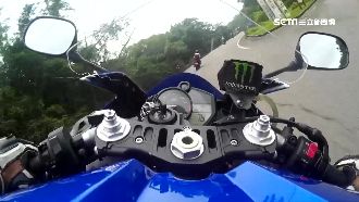 台三線苗栗段彎道多　成為重機族天堂