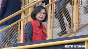 小巨蛋台北世大運反恐演練，總統蔡英文蒞臨視導 圖／記者林敬旻攝