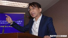 立法院內政委員會23日續審兩岸協議監督條例,徐永明 圖／記者林敬旻攝