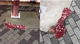 牛肉,圍巾,錯覺,牛肉片,推特　圖／翻攝自推特