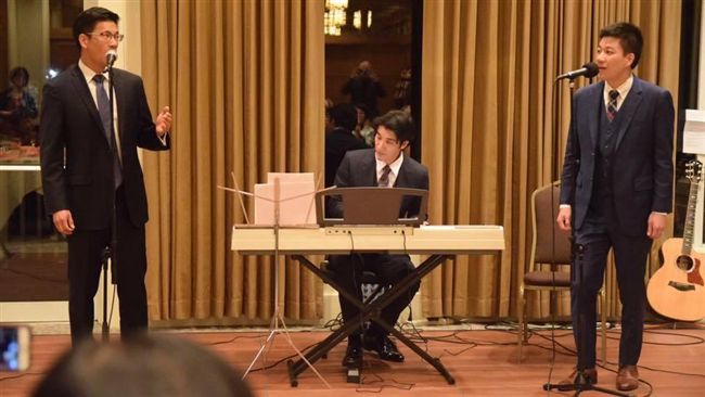 王力宏三兄弟帥氣同框　宛如偶像團體