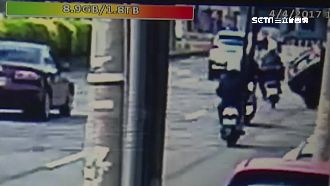 保全下夜班趕掃墓　太累撞車掃中騎士