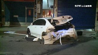 2杯高粱下肚　男酒駕毀三車撞破頭