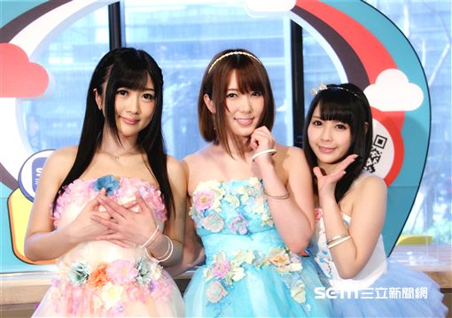 AV女優團體Ｔ♡Project成員波多野結衣、大槻響、佳苗琉花接受《三立新聞網》獨家專訪　圖／記者龐文宏攝