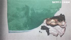 廖男酒後與妻發生口角，因不滿對方反鎖房內冷戰，他竟點燃毛巾試圖逼出妻子遭送辦（翻攝畫面）