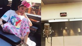 圖翻攝自歐陽娜娜微博 