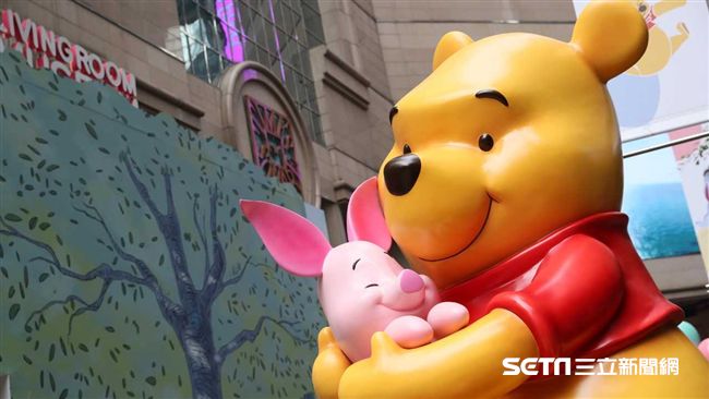 香港最大維尼展　3米高維尼萌翻天