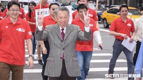 國民黨黨主席選舉，前副主席詹啟賢前往中央黨部領表　圖／記者林敬旻攝