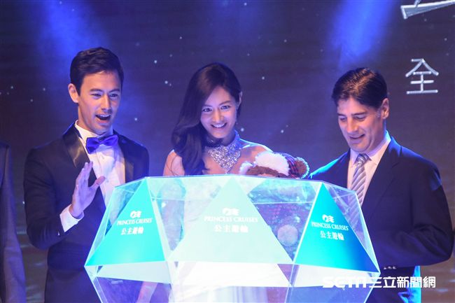 Janet出席公主遊輪年度品牌微電影發表會 圖／記者林敬旻攝