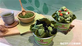 Cold Stone推出抹茶季,母親節蛋糕。（圖／記者簡佑庭攝）