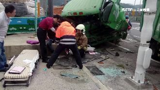 砂石車停路邊被撞　倖存司機見跑馬燈