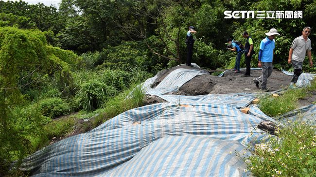 蒸氣商省清運費　5千噸煤渣堆山坡地