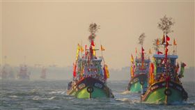 有看有保庇！林園鳳芸宮媽祖海巡　陸海空4D立體大直播