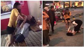 大陸，小三，大老婆，衝突（圖／翻攝自秒拍）