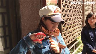 張淳淳剪長髮　抗議妨害名譽要除罪化