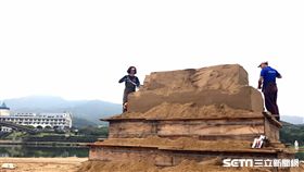 2017福隆沙雕藝術季,沙雕,福隆海水浴場。（圖／福容大飯店提供）