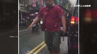 行車糾紛遇惡駕　竟亮刀、揮棍恐嚇