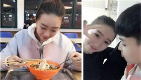 正妹,多圖,美女,性感,大陸,福建,網路正妹,女大生,一字馬,劈腿　圖／翻攝自微博