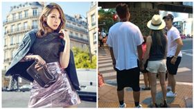 合成圖／蕭亞軒分手鮮肉男友　深夜IG訴情
翻攝自臉書、微博