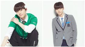 黃旼炫,黃旼泫,NU’EST（合成圖／翻攝自Produce 101官方網站）