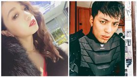 寶兒神似花褲妹。（合成圖／翻攝自嘎嘎、寶兒－吳昀廷臉書）