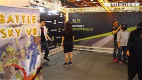 葉立斌攝　Battle Sky VR　David oh!what if