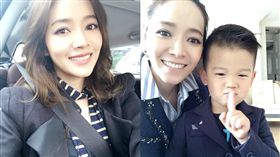 侯佩岑第二胎孕肚照曝光　　網友讚「最美時尚媽咪」。資料來源：侯佩岑臉書