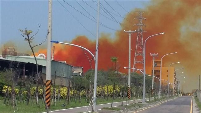 國家化武自己？台灣這地方飄橘色煙霧