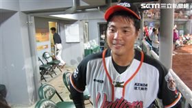 ▲統一獅外野手朱元勤生涯首次獲選單場MVP。（圖／記者蕭保祥攝）