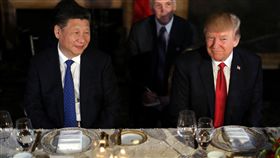 美國總統川普、中國國家主席習近平、川習會（圖／路透社／達志影像）
