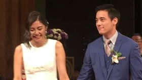 ▲蔣友青與女友Maggie於昨日在君悅酒店舉辦婚宴。（圖／翻攝自Ta Chun Kao臉書）