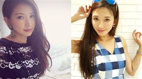 性感度破表！林志玲穿爆乳透視裝　搭黑色吊帶襪超。資料來源：林志玲微博