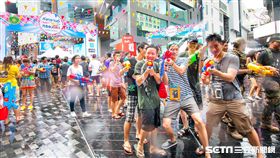 泰國潑水節。（圖／泰國觀光局提供）