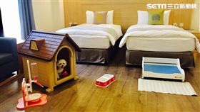 繪日之丘寵物主題房。（圖／天成飯店集團提供）